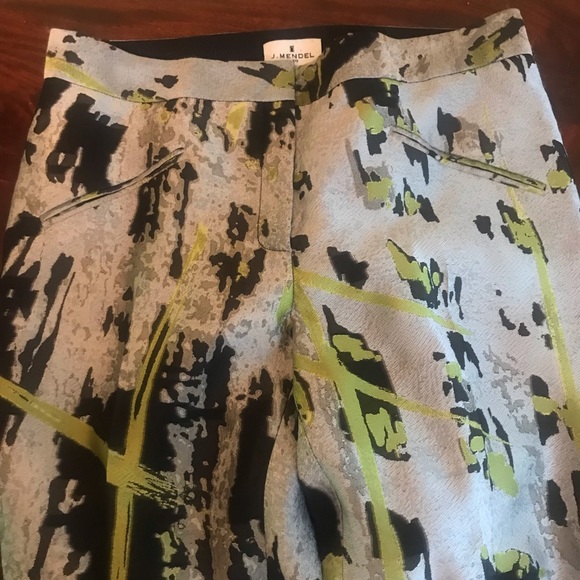 J. Mendel pants size 4 black combo. - Picture 3 of 10